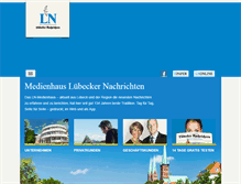 Tablet Screenshot of ln-medienhaus.de